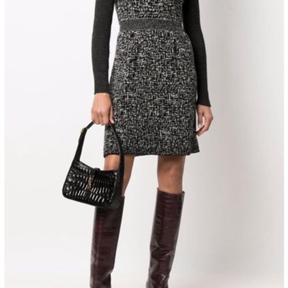 Christian Dior 2011 11aw tweed alpaca dress size 4 - Picture 7 of 9